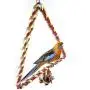 Chenyouwen Pet Toys Great Colorful Cotton Rope Bird Perched Climbing Honed Triangle Cotton Rope Swing Toy, Size:15x18cm Chenyouwen Pet Toys Great Colorful Cotton Rope Bird Perched Climbing Honed Triangle Cotton Rope Swing Toy, Size:15x18cm