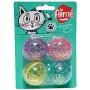 Aime Bell Ball Cat Toys - Pack of 4 Aime Bell Ball Cat Toys - Pack of 4