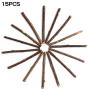 AnHua 15 pcs Pure Natural Catnip Pet Cat Toy Safety Molar Toothpaste Branch Cleaning Teeth Cat Snacks Sticks Pet Supplies