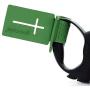 PupWalk Poop Bag Holder for Leash | Hands-Free Dog Waste Holder and Carrier | Attaches to All Leashes & Bicycles | Green, Pink, Black, Grey – Large, XL | Holds Up to 10 Waste Bags | Heavy Duty