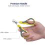 WePet Pet Nail Clippers, Professional Claw Trimmer, Scissor for Cats, Dogs, Puppies, Kittens, Hamsters, Rabbits and Small Animals, Sharp, Safe