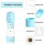 CAACBB Dog Water Bottle for Walking, Water Dispenser, Multifunctional Dog Cat Puppy Feeder Traveling Bowls with Food Container, Lightweight & Convenient Portable Pet Drinking Cup CAACBB Dog Water Bottle for Walking, Water Dispenser, Multifunctional Dog Cat Puppy Feeder Traveling Bowls with Food Container, Lightweight & Convenient Portable Pet Drinking Cup