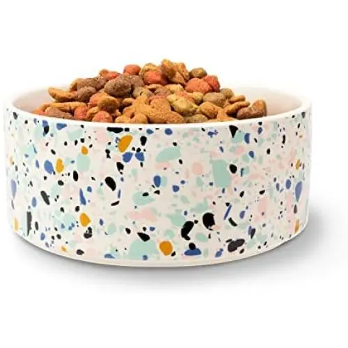 Now House for Pets by Jonathan Adler Jonathan Adler: Now House Terrazzo Standard Bowl, 6.75'' | Dishwasher Safe, Easy to Clean Dog Bowl | Great for Dry Dog Food and Wet Dog Food or Water Now House for Pets by Jonathan Adler Jonathan Adler: Now House Terrazzo Standard Bowl, 6.75'' | Dishwasher Safe, Easy to Clean Dog Bowl | Great for Dry Dog Food and Wet Dog Food or Water
