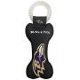 Pets First NFL Baltimore Ravens Dental Dog TUG Toy with Squeaker. Tough PET Toy for Healthy Fun, Teething & Cleaning Pets Teeth & Gum, Team Color, one Size (BAL-3310)