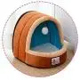 Chenyouwen Pet Beds Great Pet Dog Cat Warm Soft Bed Pet Cushion Dog Kennel Cat Castle Foldable Puppy House with Toy Ball, Size:L(Camel Color) (Color : Camel Color) Chenyouwen Pet Beds Great Pet Dog Cat Warm Soft Bed Pet Cushion Dog Kennel Cat Castle Foldable Puppy House with Toy Ball, Size:L(Camel Color) (Color : Camel Color)