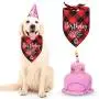 2 Pieces Birthday Girl Dog Bandana Dog Birthday Scarf and Birthday Cake Squeaky Dog Toy Birthday Party Supplies for Big Medium Large Dogs 2 Pieces Birthday Girl Dog Bandana Dog Birthday Scarf and Birthday Cake Squeaky Dog Toy Birthday Party Supplies for Big Medium Large Dogs