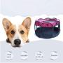 Blumoo Portable Pet Playpen, Foldable Dog Playpens, Indoor/Outdoor Pet Exercise Kennel Tent Mesh Shade Cover Travel Dog Play Tent for Puppies/Dogs/Cats/Rabbits