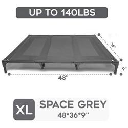 suddus Elevated Dog beds Waterproof Outdoor, Portable Raised Dog Bed, Dog Bed Off The Floor, Dog Bed Easy Clean Indoor or Outdoor Use, Multiple Sizes…
