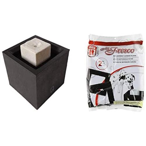 Dogit Alfresco Dog Water Fountain and Filters, Large, for Outdoor and Indoor Use
