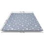 Washable Dog Pee Pad | Extra Large Dog Pee Pad by KLEBOX | Reusable Puppy Pad for Litter Box | Puppy Bed Pee Pad, Waterproof Pet Pad as Training Pad for Dogs, Litter Box Mat and Whelping Pad