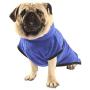 GabeFish Super Absorbent Microfiber Dog Bathrobe Full-Wrap Cats Bath Towel Cape