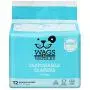 Wags & Wiggles Female Dog Diapers | Doggie Diapers for Female Dogs | Medium Dog Diapers, 16.5''-21'' Waist - 12 Pack