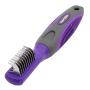 Mat Remover by Hertzko – Grooming Comb Suitable for Dogs, Cats, Small Animals - Great Tool for Removing Tangles, Mats, Knotted or Dead Hair