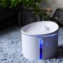 DOGNESS 1L Pet Water Fountain,Healthy and Hygienic Drinking Fountain Super Quiet Flower Automatic Electric Water Bowl for Dogs, Cats, Birds