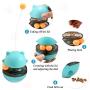 Mogoko Interactive Cat Tumbler Toys, Food Dispenser IQ Treat Ball for Kitten Cats