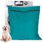 Auxsoul 1 Pack Pet Laundry Bag, Stops Pet Hair Blocking The Washing Machine, Big Size Wash Bag Ideal for Dog Cat Horse, Hair Remover Safely(6070cm)