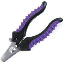 Master Grooming Ergonomic Prof Nail Clipper, Small, Purple