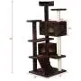 Inlifiny 51 Cat Tree Tower Condo Furniture Scratch Post Kitty Pet House Play Brown Inlifiny 51 Cat Tree Tower Condo Furniture Scratch Post Kitty Pet House Play Brown