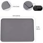 AOII Original Silicone Pet Feeding Mat, BPA Free, Easy Clean, Dishwasher Safe, Waterproof, Pets Placemat Tray Mats to Stop Dog and Food Spills and Water Bowl Messes on Floor 16.5'' x 11.8'' AOII Original Silicone Pet Feeding Mat, BPA Free, Easy Clean, Dishwasher Safe, Waterproof, Pets Placemat Tray Mats to Stop Dog and Food Spills and Water Bowl Messes on Floor 16.5'' x 11.8''