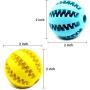 LXYCD Rubber bite Resistant Watermelon Ball, Teeth Cleaning Ball, Dog Toy Ball, Teeth Cleaning, Safe and Non-Toxic Mint Rubber Toys are Strong and bite Resistant