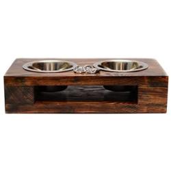 Irish Wolfhound, a Dogs Bowl with a Relief from ArtDog