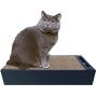 Cat Scratcher 3 Pieces Cat Scratching Board Two Different Corrugate Cat Scratchers ，Removable Cat Scratching Pad with Ball