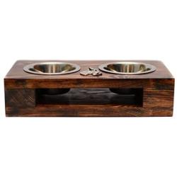 Fox Terrier, a Dogs Bowl with a Relief from ArtDog