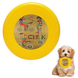 Pet Frisbee Flying Disc Dog Toy - Multifunction CYRK Bicycle Acrobats 1975 Marian Stachurski Polish Circus Poster
