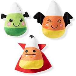 Fringe Studio Mini Dog Toy Set, Candy Corns, Set of 3 (289403), Multi-Colored