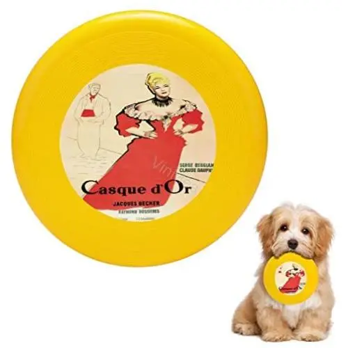 Pet Frisbee Flying Disc Dog Toy - Multifunction Casque D’Or Pet Frisbee Flying Disc Dog Toy - Multifunction Casque D’Or