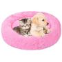 Yusongirl Dog Bed Cat Bed Round Fluffy Luxe Soft Plush Pet Cushion Donut Cuddler Washable Warming Pet Bed Improved Sleep Calming Bed