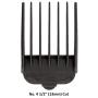Wahl Professional Animal Clipper Attachment Guide Comb Grooming Set for Wahls Show Pro Plus, Deluxe Essentials, Iron Horse, Pro Ion, U-Clip and Deluxe U-Clip Pet, Dog, Cat, and Horse Clippers (#3168-500), Black