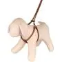 CollarDirect Rolled Leather Dog Harness Small Puppy Step-in Leash Set for Walking Pink Red White Blue Green Black Purple Beige Brown Yellow CollarDirect Rolled Leather Dog Harness Small Puppy Step-in Leash Set for Walking Pink Red White Blue Green Black Purple Beige Brown Yellow