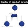 Geyecete Dog Drying Coat -Dry Fast Dog Bag - Dog Bathrobe Towel - Microfibre Fast Drying Super Absorbent Pet Dog Cat Bath Robe Towel,Luxuriously Soft,