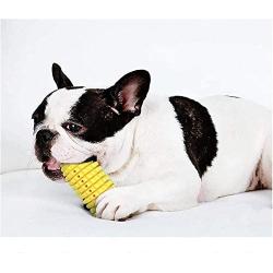 ljfjf Pet Products Dog Toys Corn Molar Sticks Bite-Resistant Buying Toothbrush Dog Toys with Rope (Color : -)