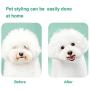 Pet Hair Dryer, 3-in-1 Low Noise Pet Grooming Hair Dryer Portable Home Pet Care with Slicker Brush and One-key Cleaning Comb for Small Large Cat Dog, The perfect combination of dog bathing station