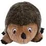Outward Hound Hedgehogz Squeaky Dog Toy – Cuddly Soft Toy for Dogs - Durable Plush Fluffy Toy for Awesome Pets