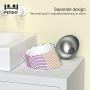 Dog Bowls Stainless Steel Cat Bowls and Water Food Feeder with Non Spill Skid Resistant 15° Slanted Bowl for Dog Puppy Cat and Kitten