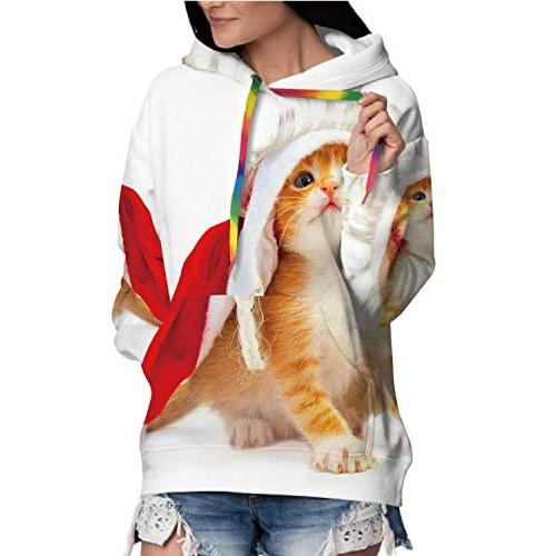 Cute Doodle Houses on Blackboard -.- -,Womens Pullover Hoodies with Big Pocket House S