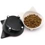 Haokaini Cat Bowl,2 Pack Cat Food Bowls Shallow Non Slip Dog Dish Cat Water Bowl Cat Feeding Wide Bowls Stress Relief Feeder Bowls for Dogs Cats Rabbits Puppy