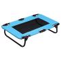 Portable Folding Pet Cot Rest Bed for Pets Up to 50 Lbs, Space-Saving Easy to Clean up 29.9 x 23.2 x 6.7 inches