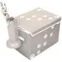 Feline Ruff Large Dog Toys Storage Box and Cat Teaser Wand Holder Bundle. 16'' x 12'' inch Pet Toy Storage Basket with Lid and a Unique Cat Toy Storage Solution