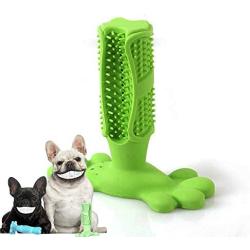 CHPOO Dog Chew Toothbrush Puppy Brushing Stick Cleaning Toys Pet Dental Oral Care Natural Rubber Bite Resistant Chew Dog Toys