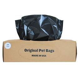 Originalpetbags Litter Bags, Dog Waste Roll Bags Refill for HOA Pet Stations and Residential,1000 Bags 8 by 13 inches Made in USA