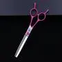 Purple Dragon 6.5'' Professional Pet Grooming Scissors - Dog Thinning Shears - Adult Animal Blending Hair Trimmer for Pet Groomer or Family DIY (Rose) Purple Dragon 6.5'' Professional Pet Grooming Scissors - Dog Thinning Shears - Adult Animal Blending Hair Trimmer for Pet Groomer or Family DIY (Rose)