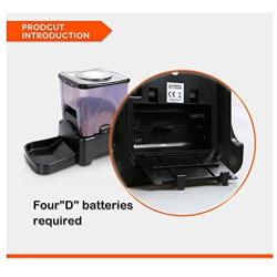 COLIBROX 10L LCD Display Programmable Portion Contro Automatic Pet Food Feeder
