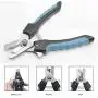 HeyPX Dog & Cat Nail Clippers, Pets Trimmer with Nail File, Safety Guard to Prevent Overcutting, Razor Sharp Blade, Professional Grooming Tool for Large and Small Animals Red