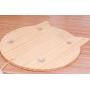 Cat Scratcher Mat, 16.1 X 15.3 Inch Natural Sisal Cat Scratch Pad, Anti-Slip Suction Cups, Attach on Windows, Includes Catnip