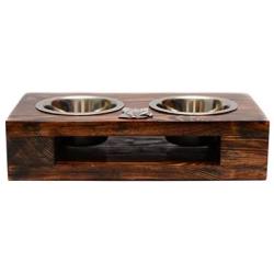 French Bulldog, a Dogs Bowl with a Relief from ArtDog