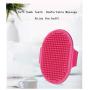 N/B Dog Grooming Brush and Massager Comb Pet Shampoo Bath Brush Soothing Massage Rubber Comb Adjustable Ring Handle, Suitable for Long Short Haired Dog and Cat Grooming Brush 2Pcs